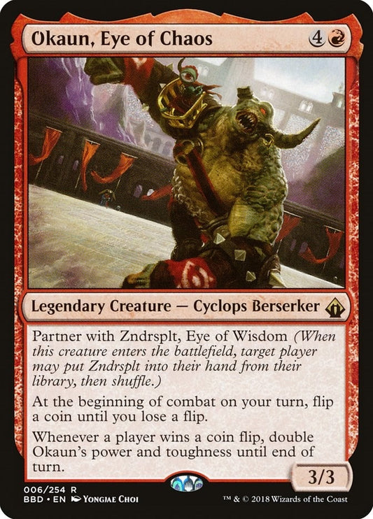 Image for Okaun, Eye of Chaos (6) (Battlebond) - Magic: The Gathering