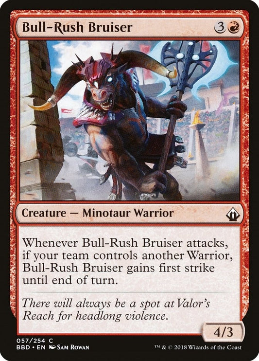 Image for Bull-Rush Bruiser (57) (Battlebond) - Magic: The Gathering