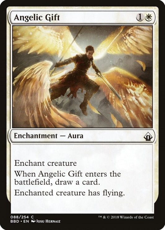 Image for Angelic Gift (88) (Battlebond) - Magic: The Gathering