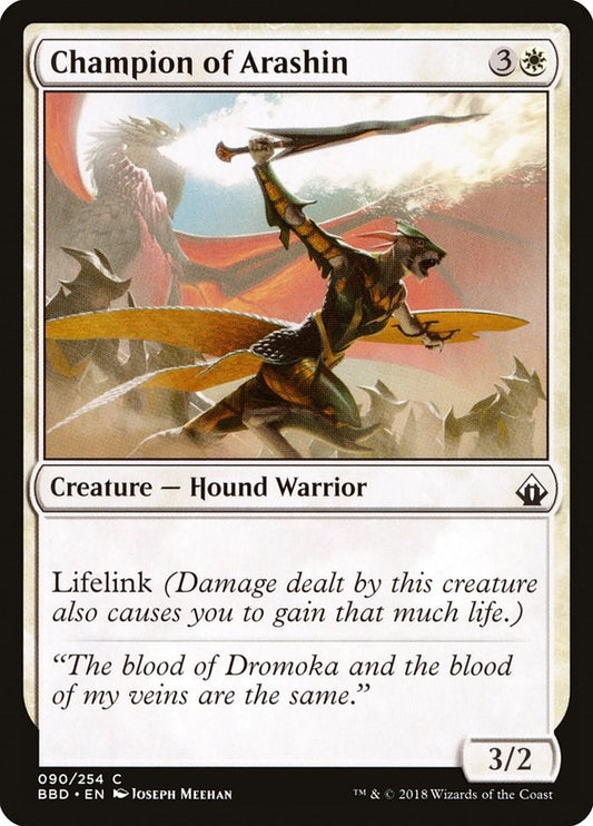 Image for Champion of Arashin (90) (Battlebond) - Magic: The Gathering