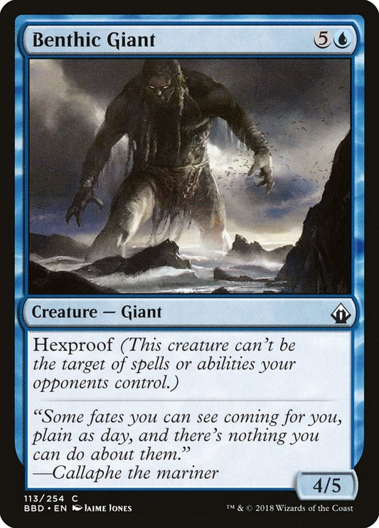 Image for Benthic Giant (113) (Battlebond) - Magic: The Gathering