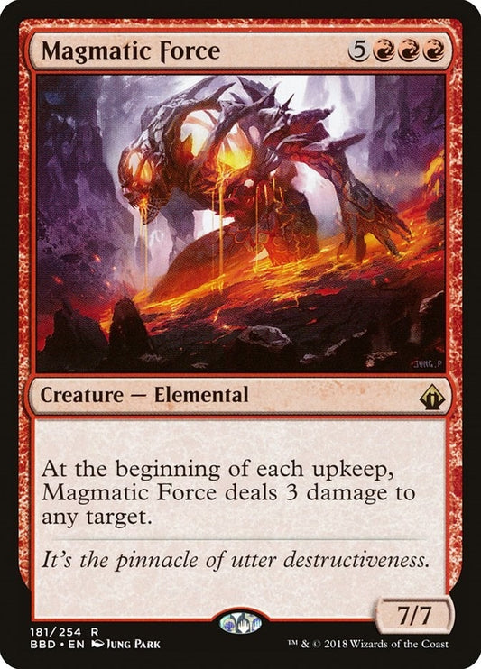 Image for Magmatic Force (181) (Battlebond) - Magic: The Gathering