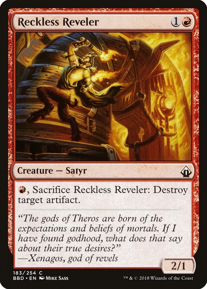Image for Reckless Reveler (183) (Battlebond) - Magic: The Gathering