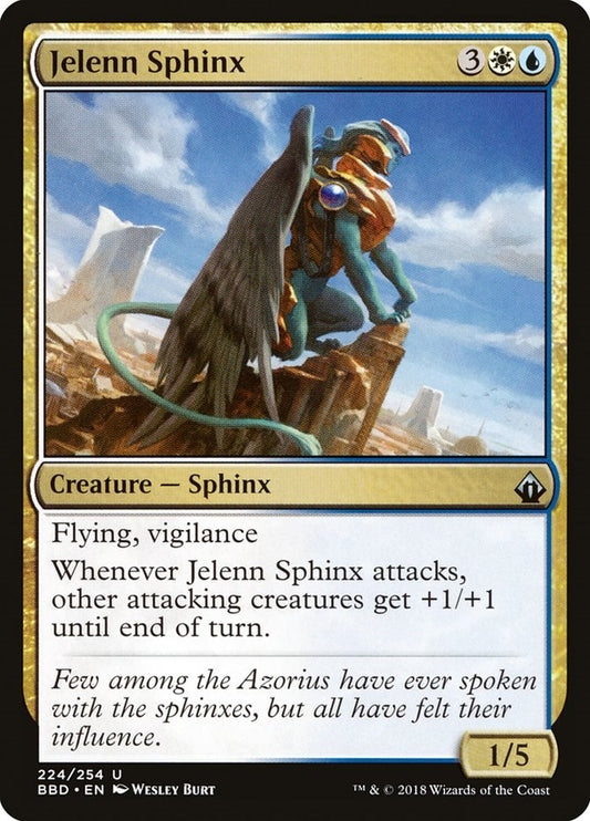 Image for Jelenn Sphinx (224) (Battlebond) - Magic: The Gathering