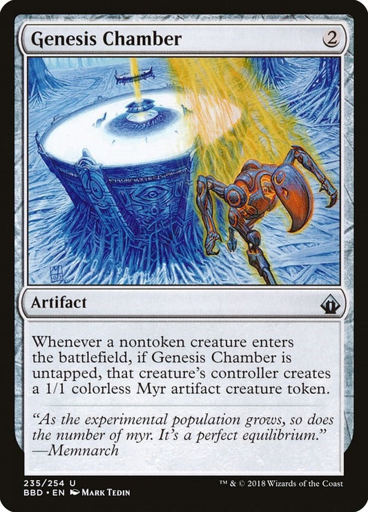 Image for Genesis Chamber (235) (Battlebond) - Magic: The Gathering