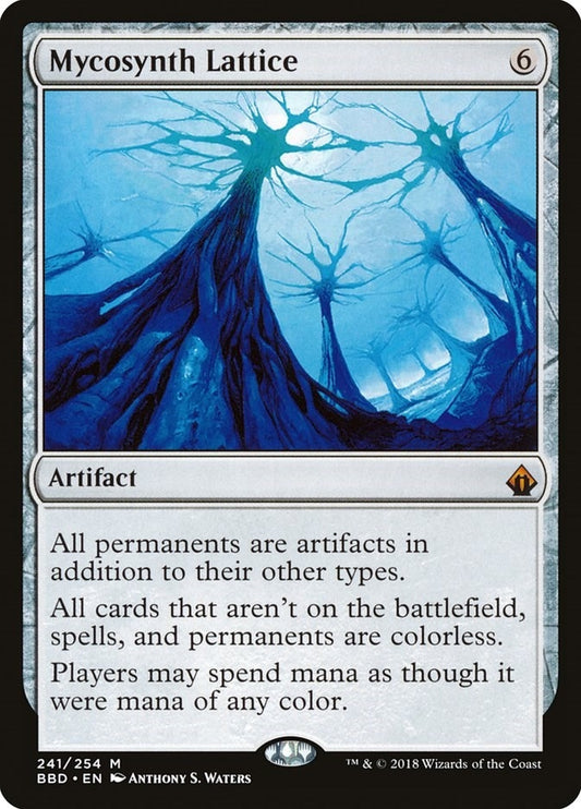 Image for Mycosynth Lattice (241) (Battlebond) - Magic: The Gathering