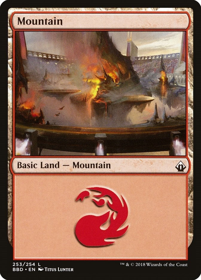 Image for Mountain (253) (Battlebond) - Magic: The Gathering