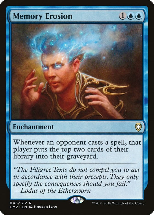 Image for Memory Erosion (45) (Commander Anthology Volume II) - Magic: The Gathering