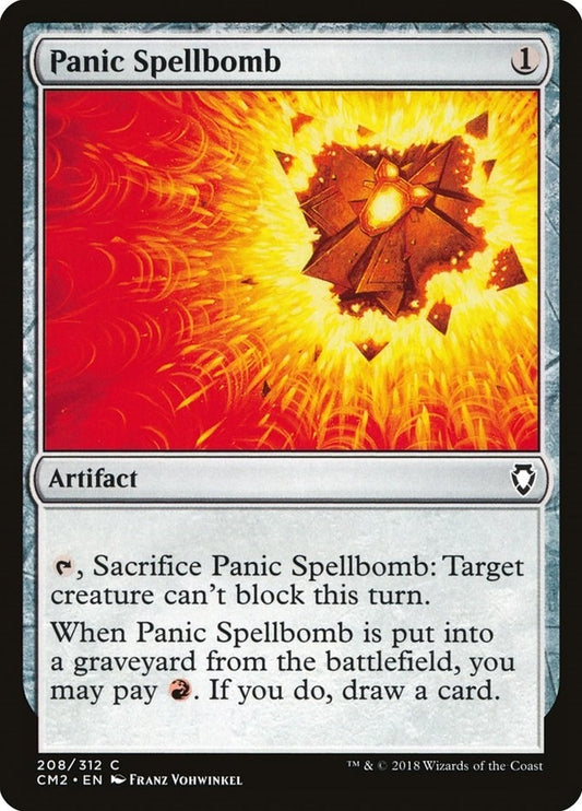 Image for Panic Spellbomb (208) (Commander Anthology Volume II) - Magic: The Gathering