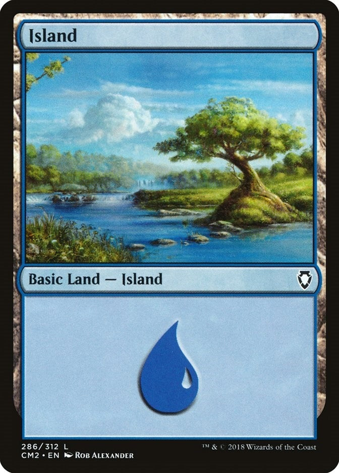 Image for Island (286) (286) (Commander Anthology Volume II) - Magic: The Gathering