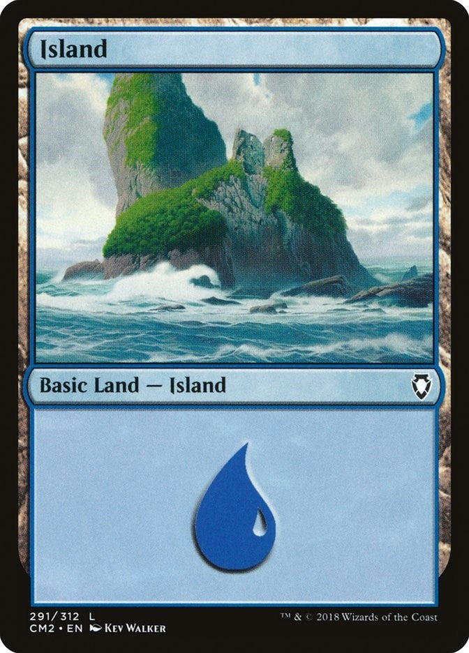 Image for Island (291) (291) (Commander Anthology Volume II) - Magic: The Gathering