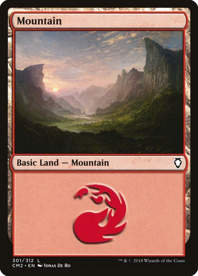 Image for Mountain (301) (301) (Commander Anthology Volume II) - Magic: The Gathering