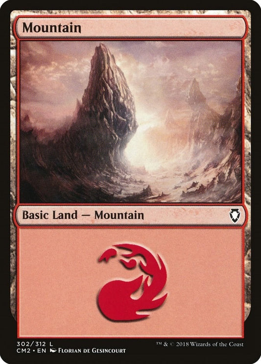 Image for Mountain (302) (302) (Commander Anthology Volume II) - Magic: The Gathering
