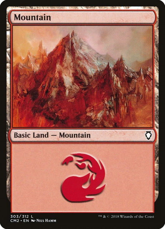 Image for Mountain (303) (303) (Commander Anthology Volume II) - Magic: The Gathering
