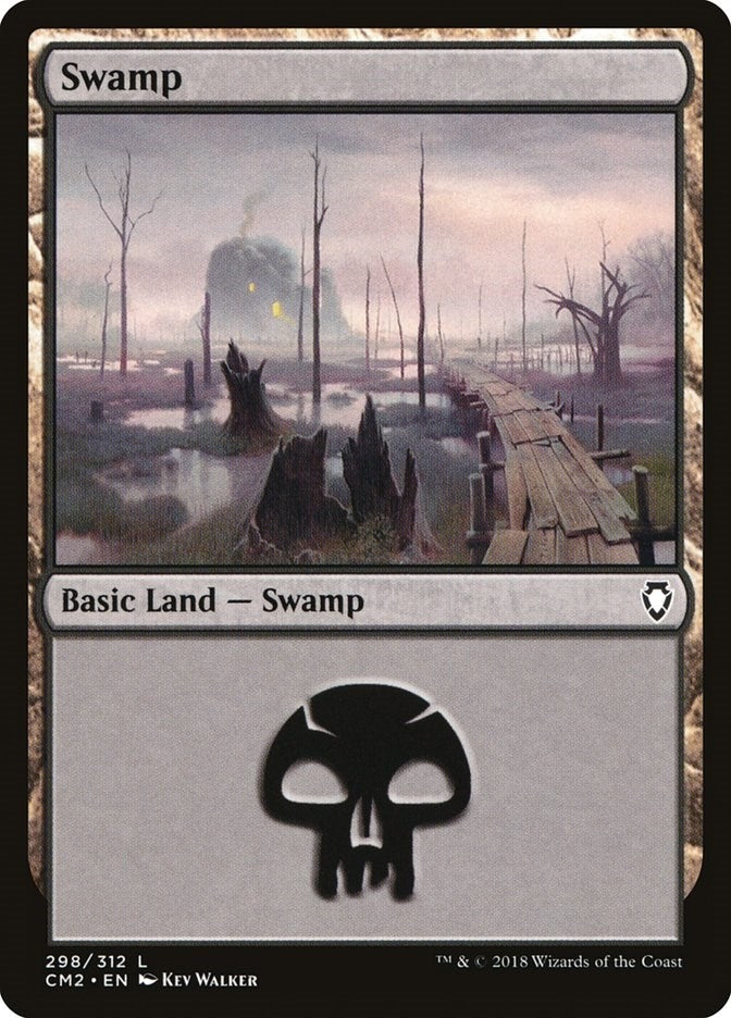 Image for Swamp (298) (298) (Commander Anthology Volume II) - Magic: The Gathering