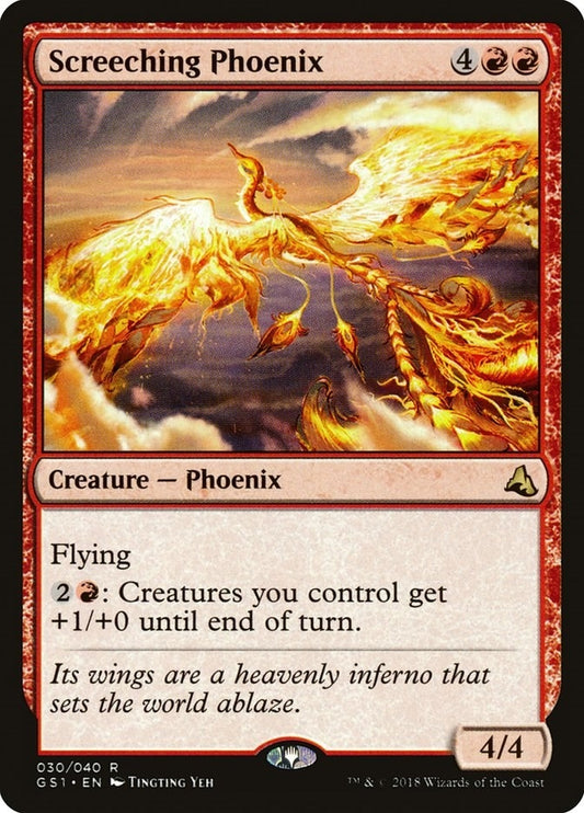 Image for Screeching Phoenix (30) (Global Series Jiang Yanggu & Mu Yanling) - Magic: The Gathering