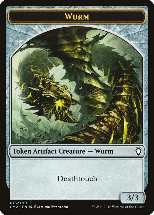Image for Wurm Token (Deathtouch) (16) (Commander Anthology Volume II) - Magic: The Gathering