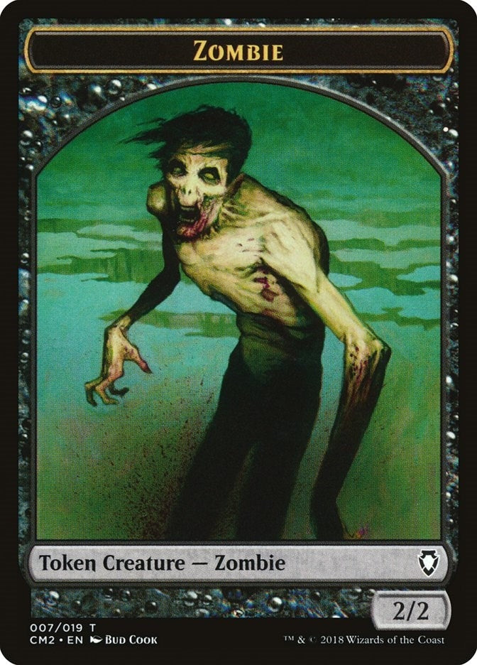 Image for Zombie Token (7) (Commander Anthology Volume II) - Magic: The Gathering