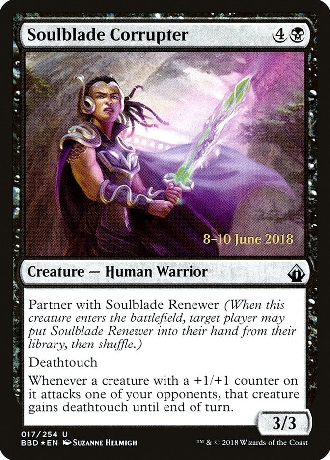 Image for Soulblade Corrupter (17) (Launch Party & Release Event Promos) - Magic: The Gathering