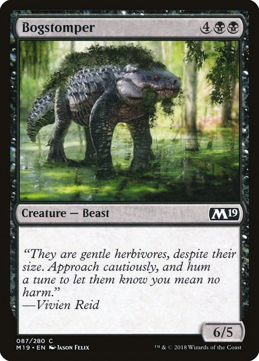 Image for Bogstomper (87) (Core Set 2019) - Magic: The Gathering