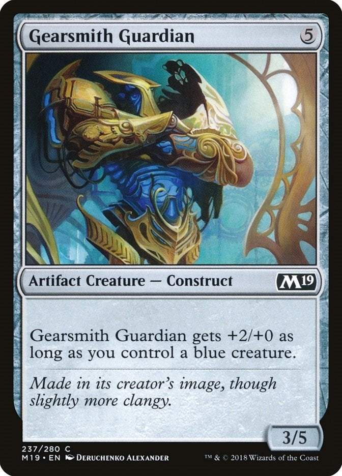 Image for Gearsmith Guardian (237) (Core Set 2019) - Magic: The Gathering