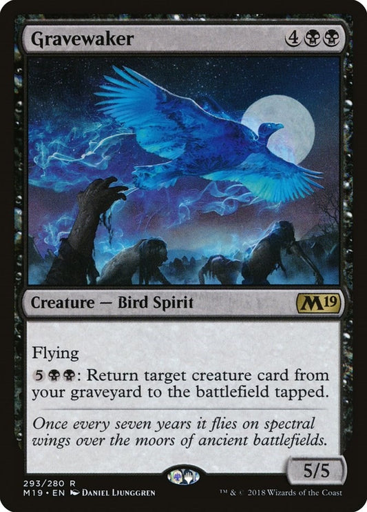 Image for Gravewaker (293) (Core Set 2019) - Magic: The Gathering