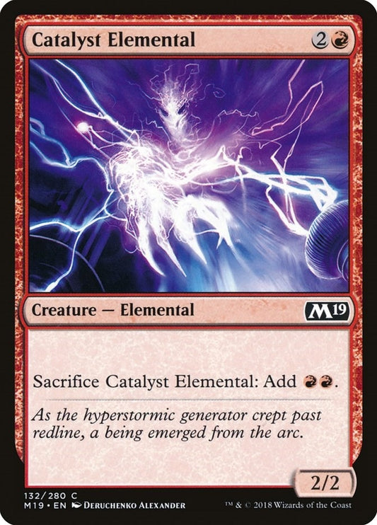 Image for Catalyst Elemental (132) (Core Set 2019) - Magic: The Gathering