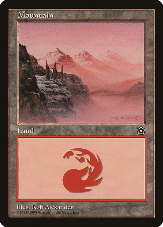 Image for Mountain (157) (157) (Portal Second Age) - Magic: The Gathering