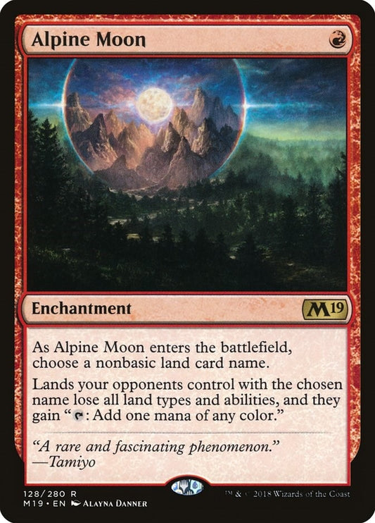 Image for Alpine Moon (128) (Core Set 2019) - Magic: The Gathering