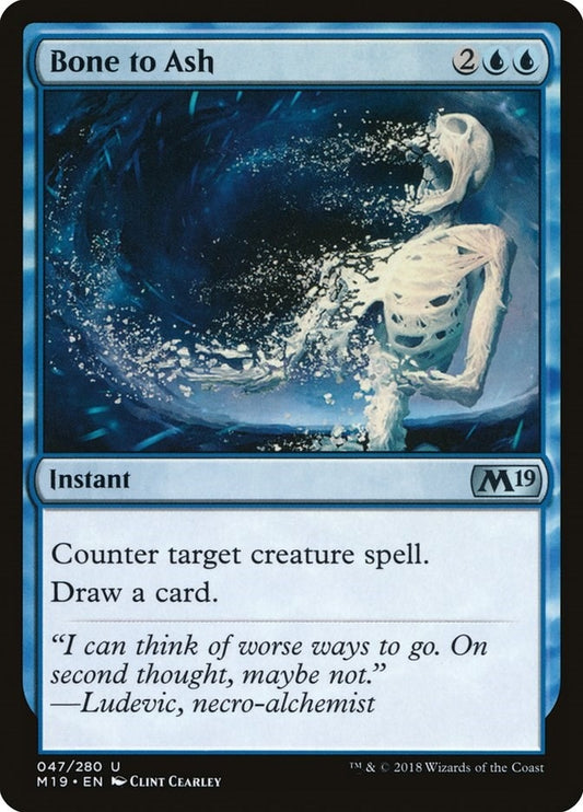 Image for Bone to Ash (47) (Core Set 2019) - Magic: The Gathering
