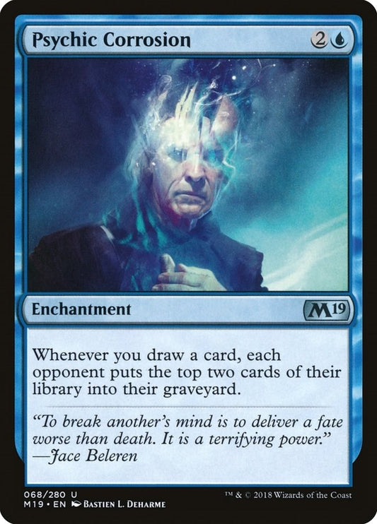 Image for Psychic Corrosion (68) (Core Set 2019) - Magic: The Gathering