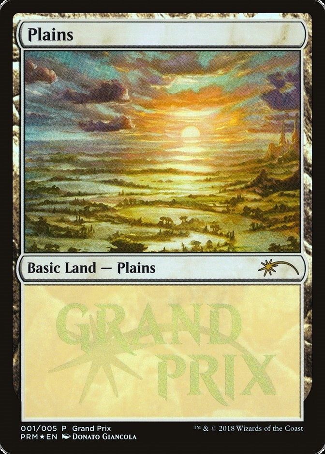 Image for Plains (1) (Grand Prix Promos) - Magic: The Gathering
