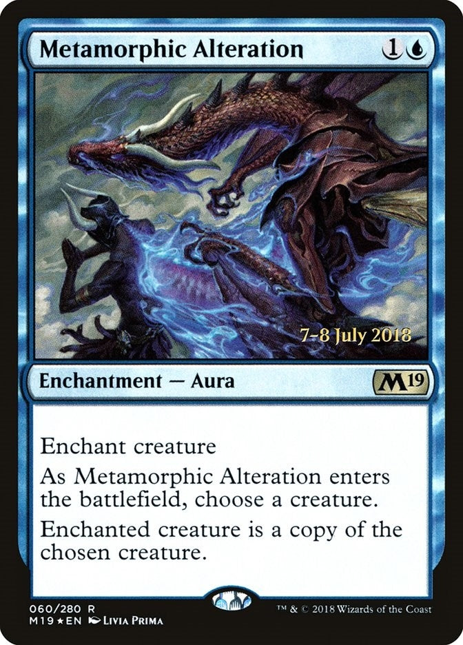 Image for Metamorphic Alteration (60) (Prerelease Cards) - Magic: The Gathering