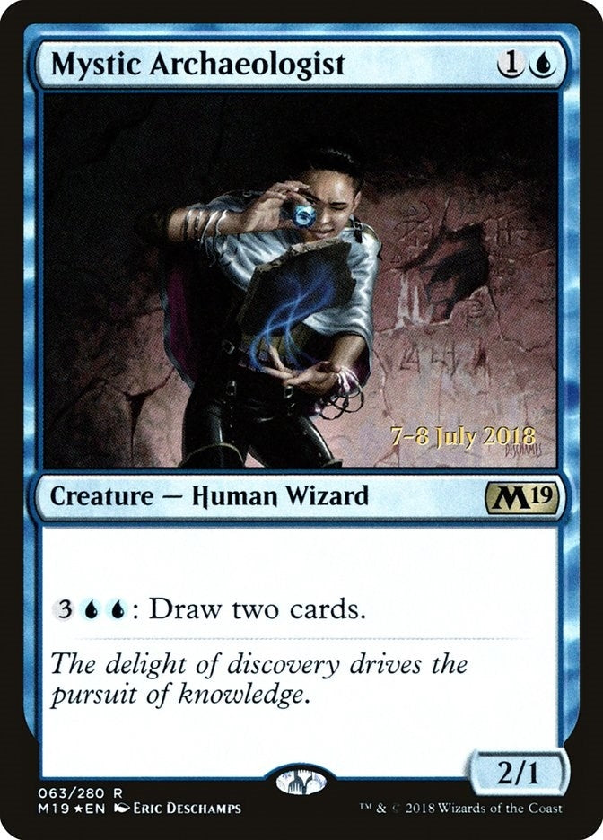 Image for Mystic Archaeologist (63) (Prerelease Cards) - Magic: The Gathering