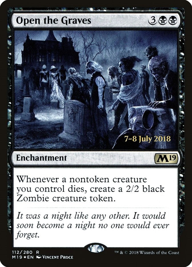 Image for Open the Graves (112) (Prerelease Cards) - Magic: The Gathering