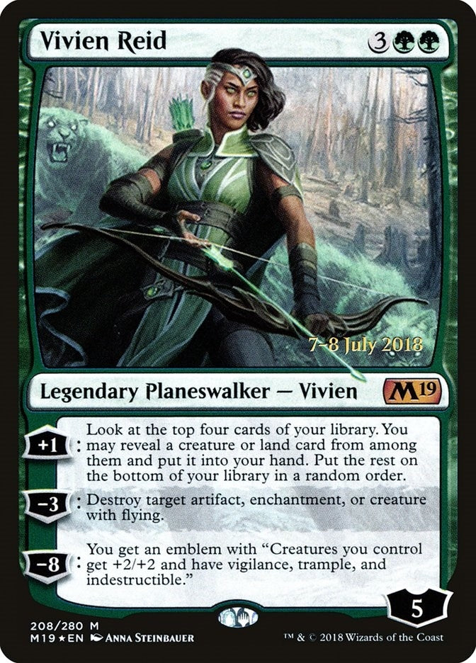 Image for Vivien Reid (208) (Prerelease Cards) - Magic: The Gathering