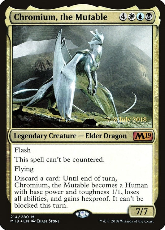 Image for Chromium, the Mutable (214) (Prerelease Cards) - Magic: The Gathering