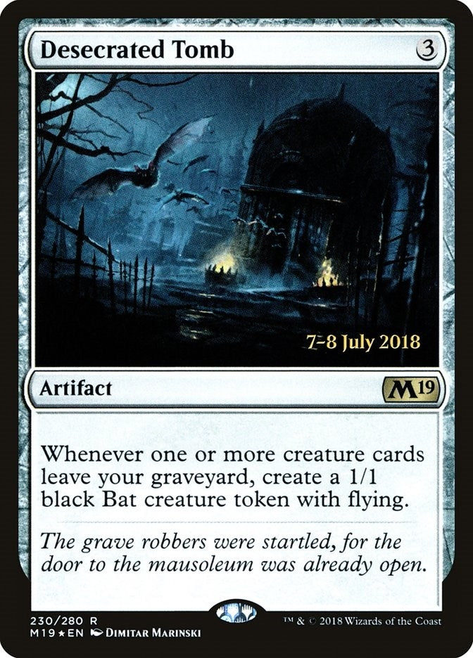 Image for Desecrated Tomb (230) (Prerelease Cards) - Magic: The Gathering