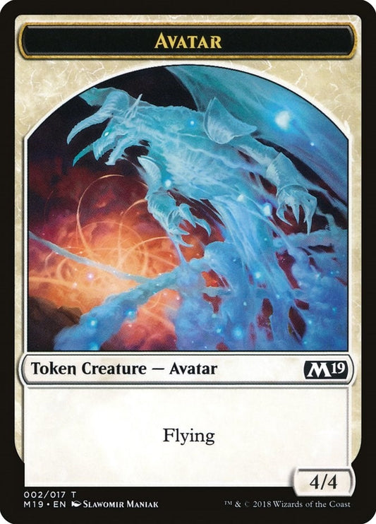 Image for Avatar Token (2) (Core Set 2019) - Magic: The Gathering