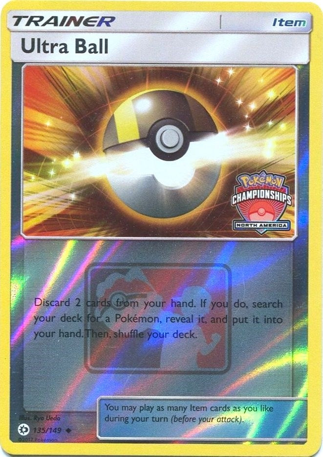 Image for Ultra Ball - 135/149 (North America Championships) (135/149) (League & Championship Cards) - Pokemon