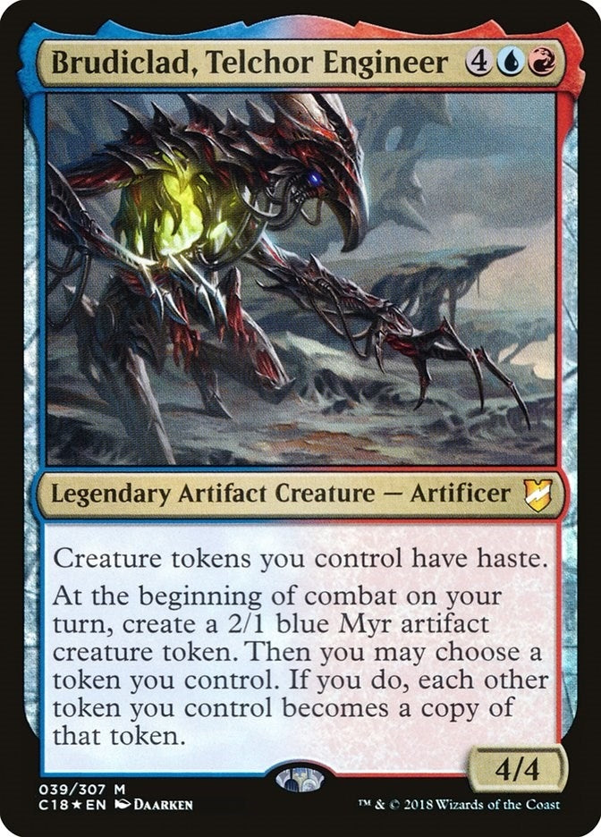 Image for Brudiclad, Telchor Engineer (39) (Commander 2018) - Magic: The Gathering