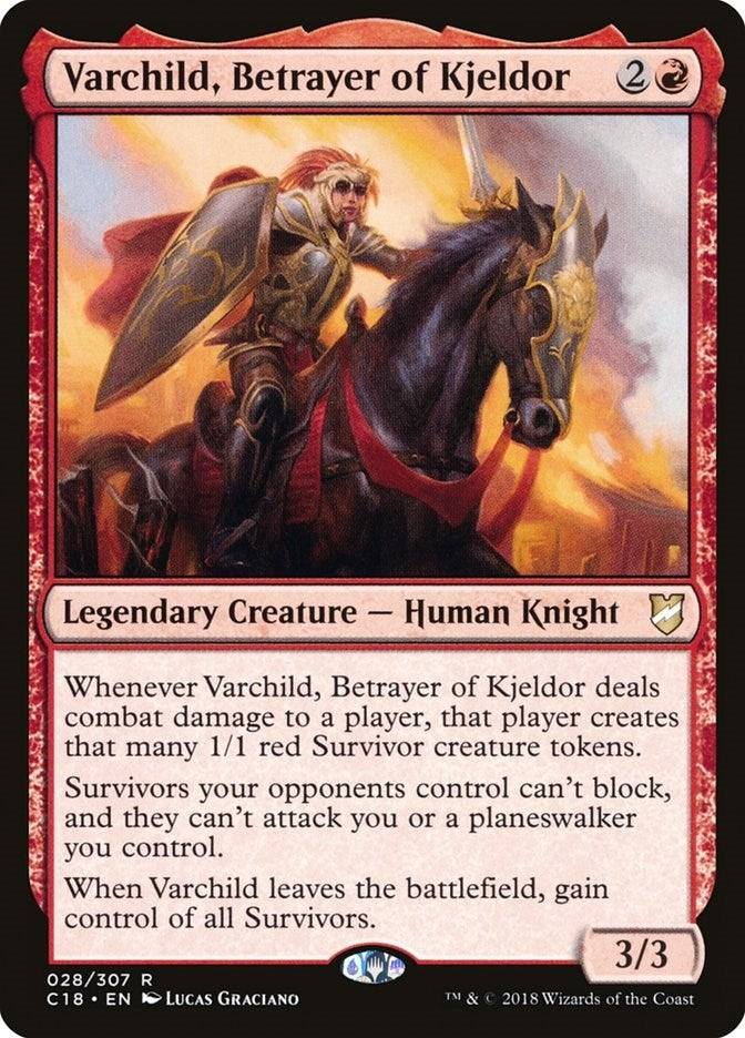 Image for Varchild, Betrayer of Kjeldor (28) (Commander 2018) - Magic: The Gathering
