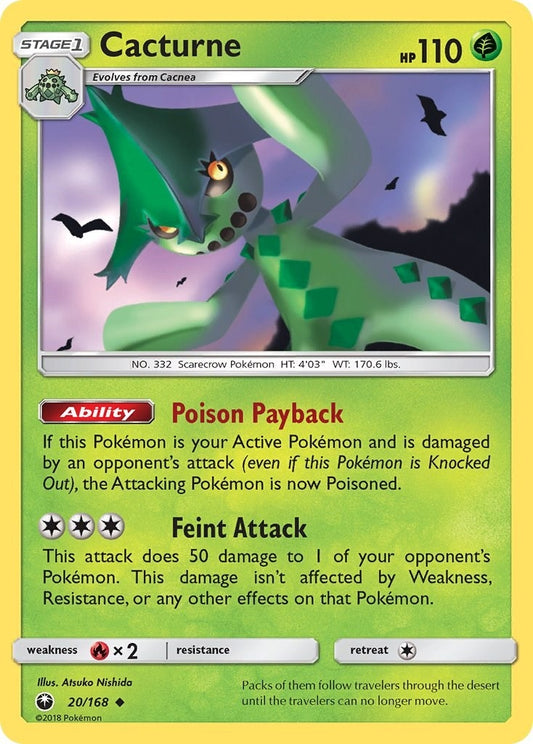 Image for Cacturne (20/168) (SM - Celestial Storm) - Pokemon