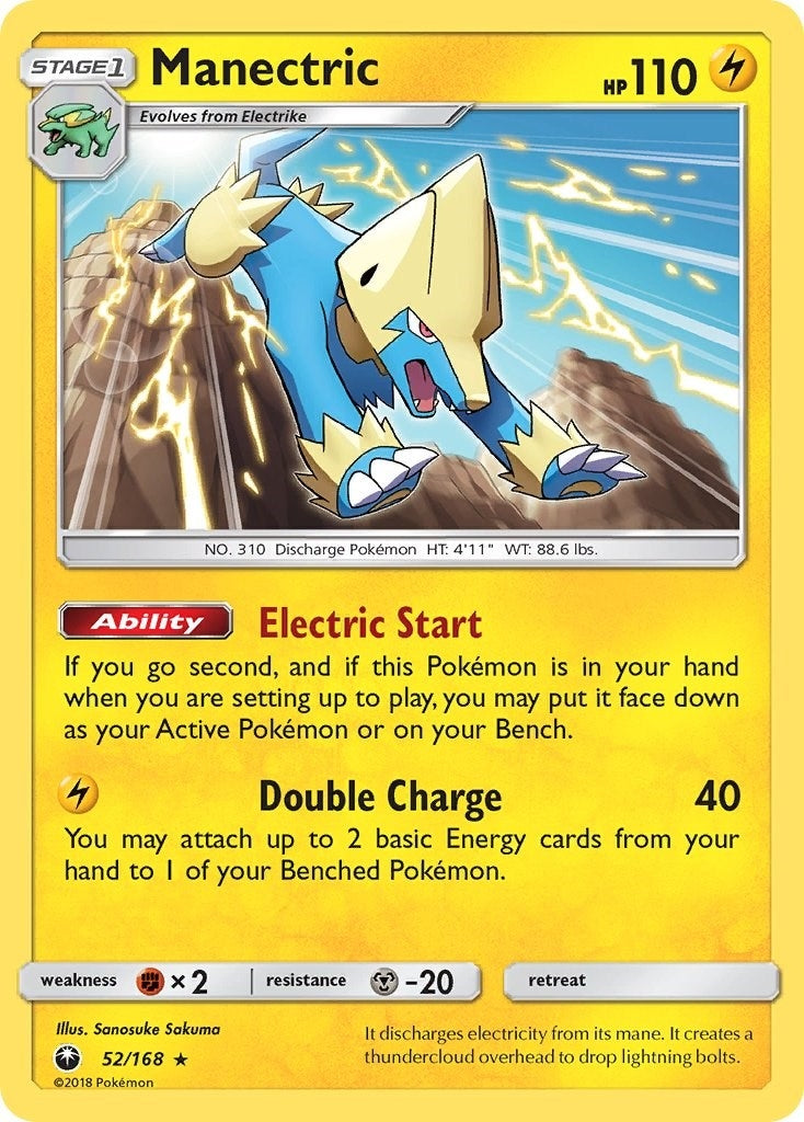 Image for Manectric (52/168) (SM - Celestial Storm) - Pokemon