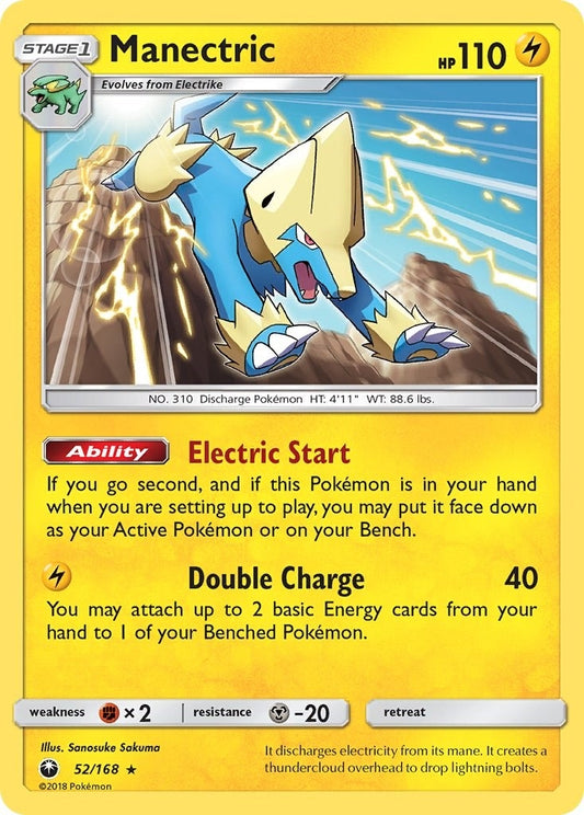 Image for Manectric (52/168) (SM - Celestial Storm) - Pokemon