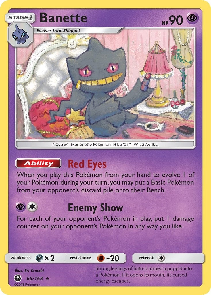 Image for Banette (65/168) (SM - Celestial Storm) - Pokemon