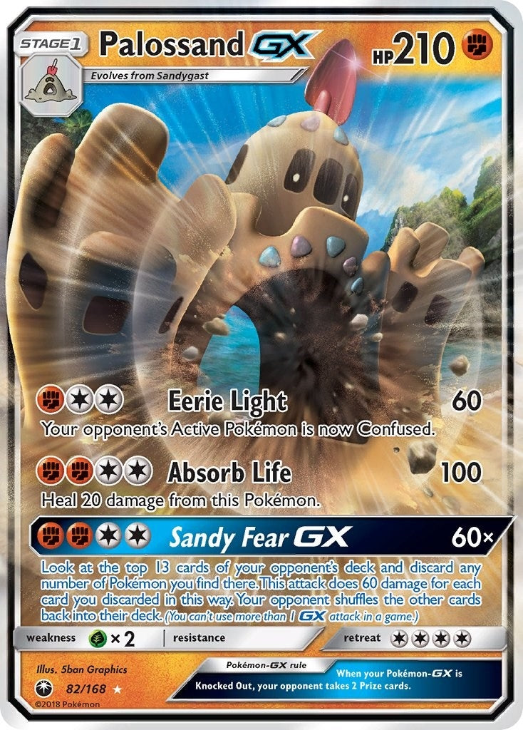 Image for Palossand GX (82/168) (SM - Celestial Storm) - Pokemon