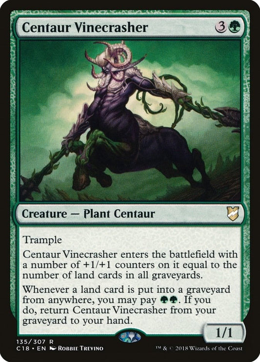 Image for Centaur Vinecrasher (135) (Commander 2018) - Magic: The Gathering
