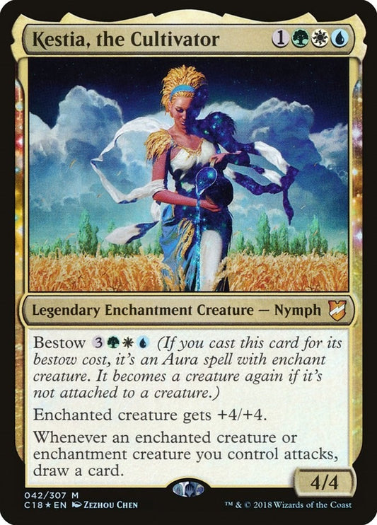 Image for Kestia, the Cultivator (42) (Commander 2018) - Magic: The Gathering