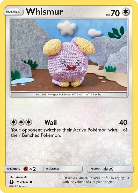 Image for Whismur (117) (117/168) (SM - Celestial Storm) - Pokemon